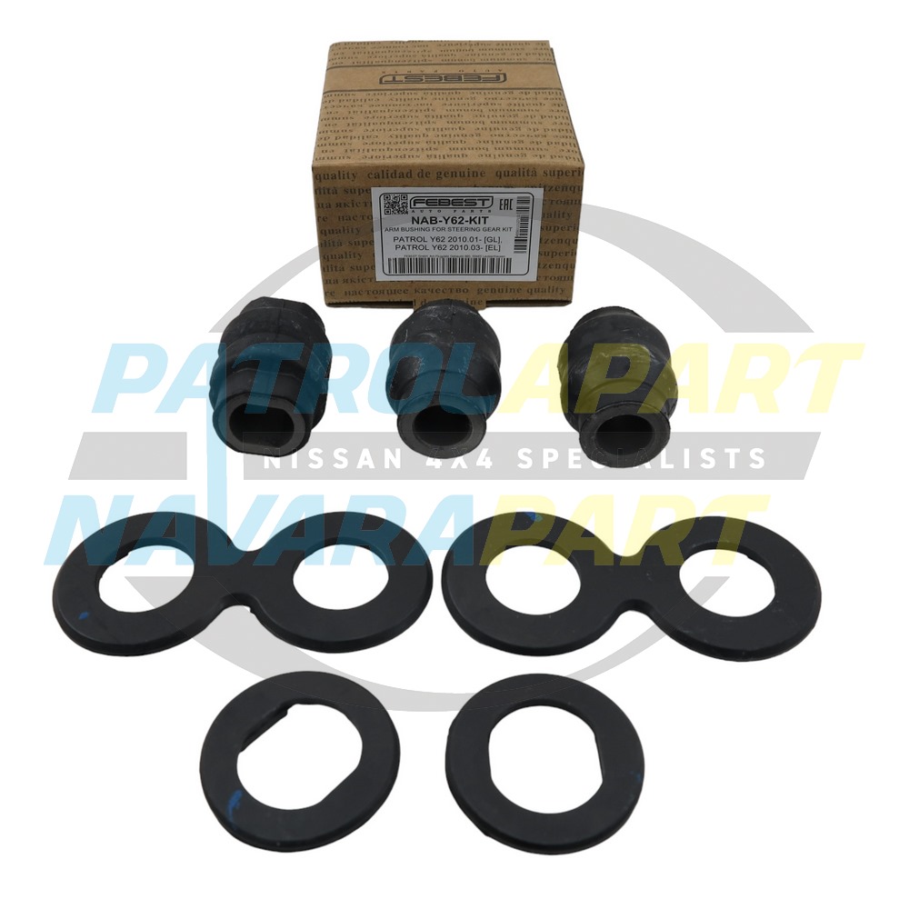 Steering Rack Mounting Bush Kit Suit VK56 - Nissan Patrol Y62