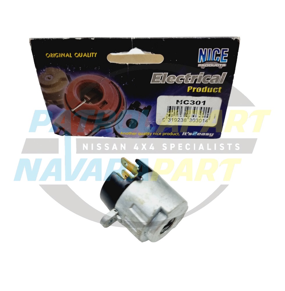 Ignition Barrel Switch Only by NICE - Nissan Patrol Y60 GQ