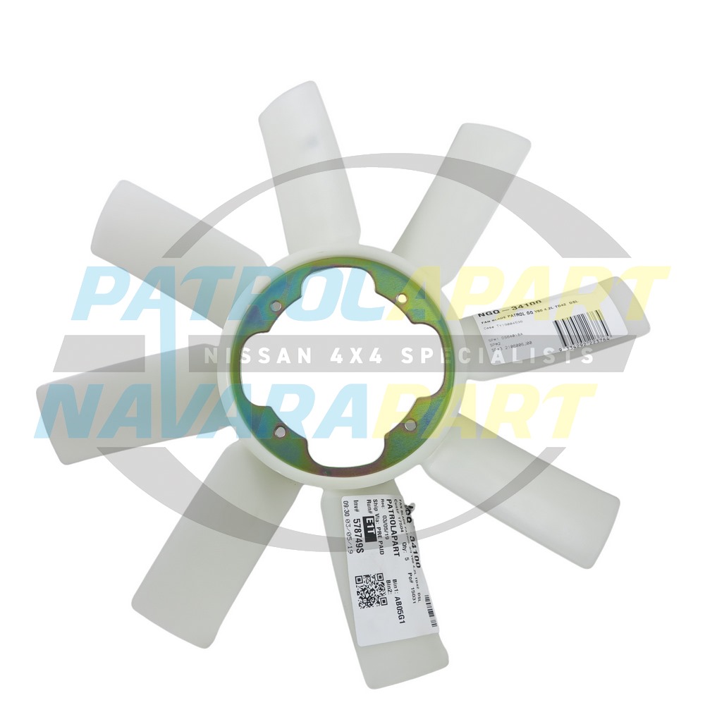 Fan Blade TD42 95mm / 134mm - Nissan Patrol Y60 GQ