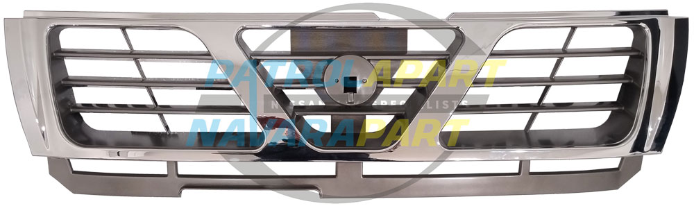 Front Chrome Grille - Nissan Patrol Y61 GU S1-2