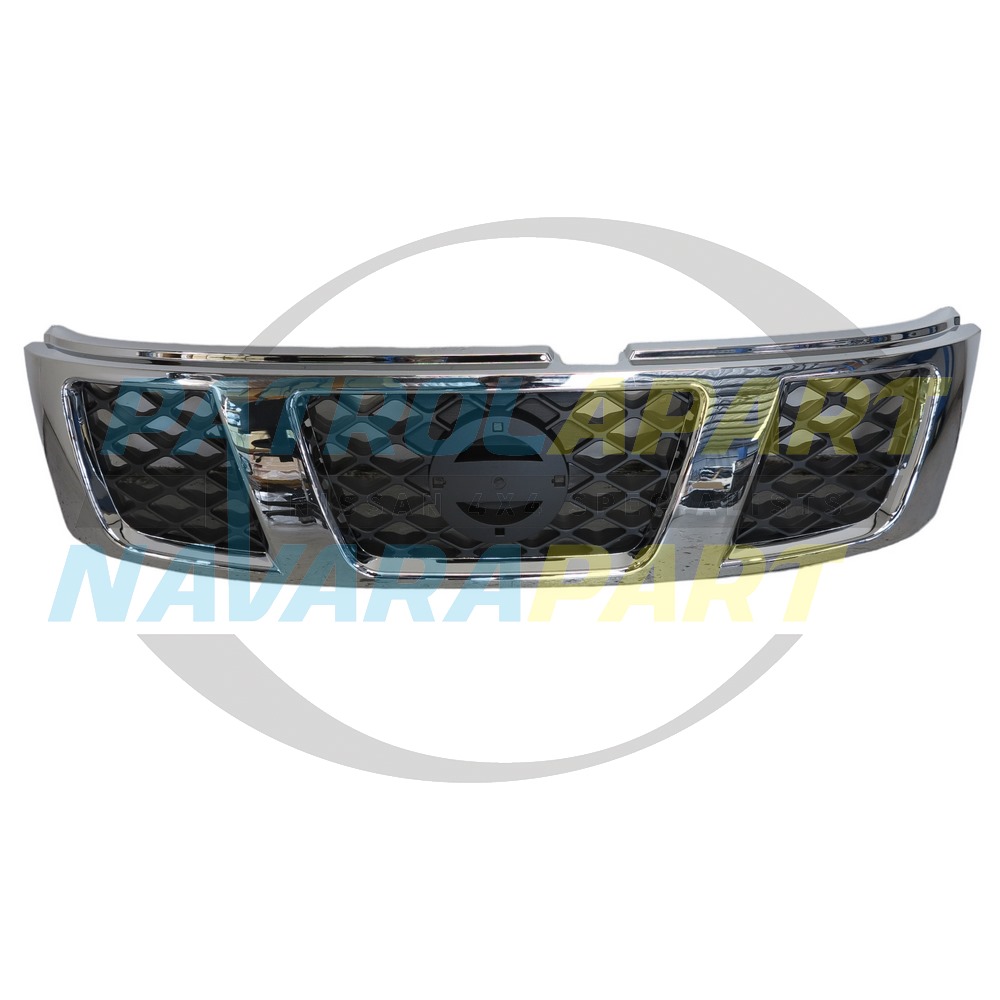 Front Bling Chrome Grille - Nissan Patrol Y61 GU S4+