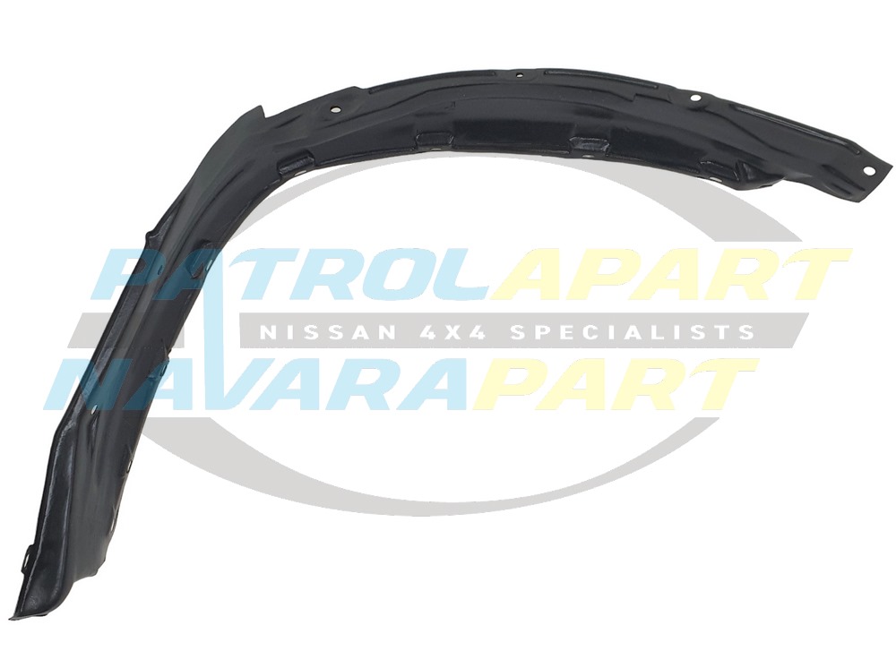 LHF Plastic Inner Guard Liner - Nissan Patrol Y61 GU