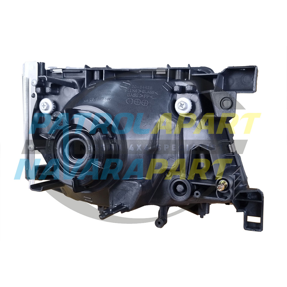 Left Hand Headlight Assembly - Nissan Patrol Y61 GU S1-2