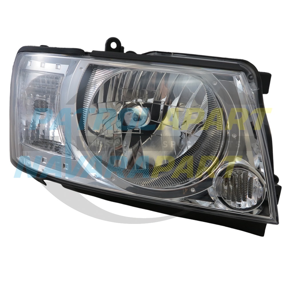 Right Hand Headlight Assembly - Nissan Patrol Y61 GU S4-9