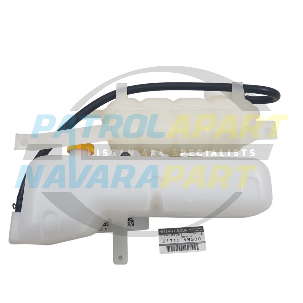 Genuine Nissan Overflow Bottle Tank Top & Bottom RD28 - Nissan Patrol Y61 GU