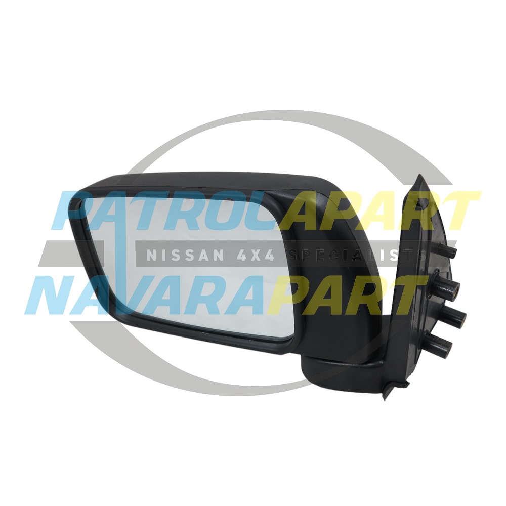 Manual Mirror Left Side - Nissan Patrol Y61 GU Ute & DX Wagon
