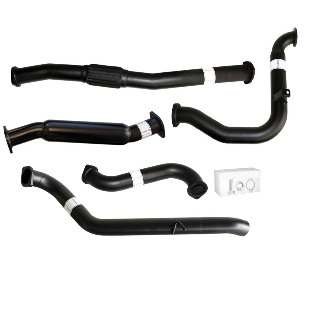 Turbo Back Exhaust 3" No Cat, With Hot Dog ZD30 - Nissan Patrol Y61 GU