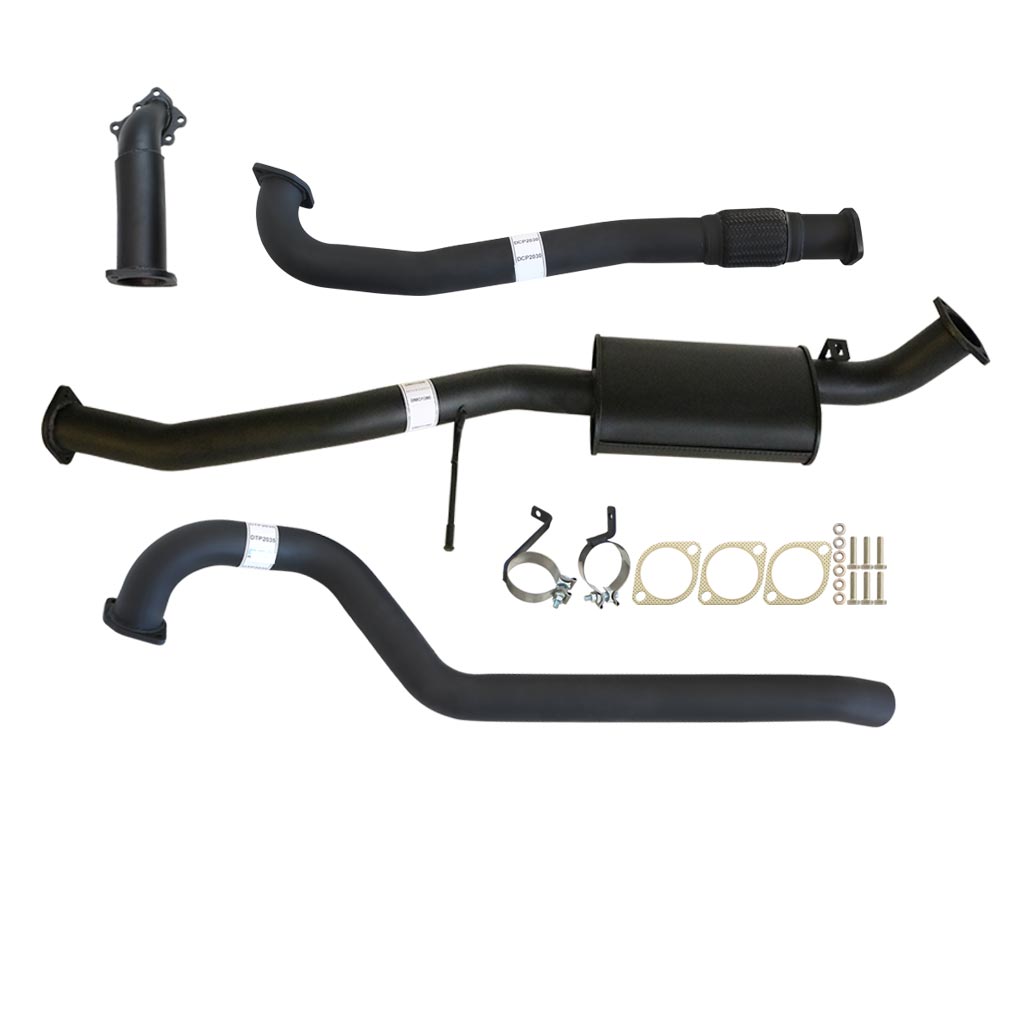 3" Turbo Back Exhaust Conversion With Muffler Suit HT18 Turbo TD42 - Nissan Patrol Y60 GQ & Y61 GU