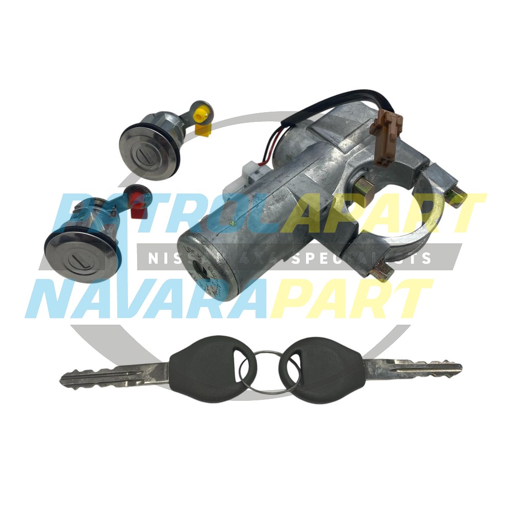 Lockset & Ignition Barrel Suit UTE - Nissan Patrol Y61 GU