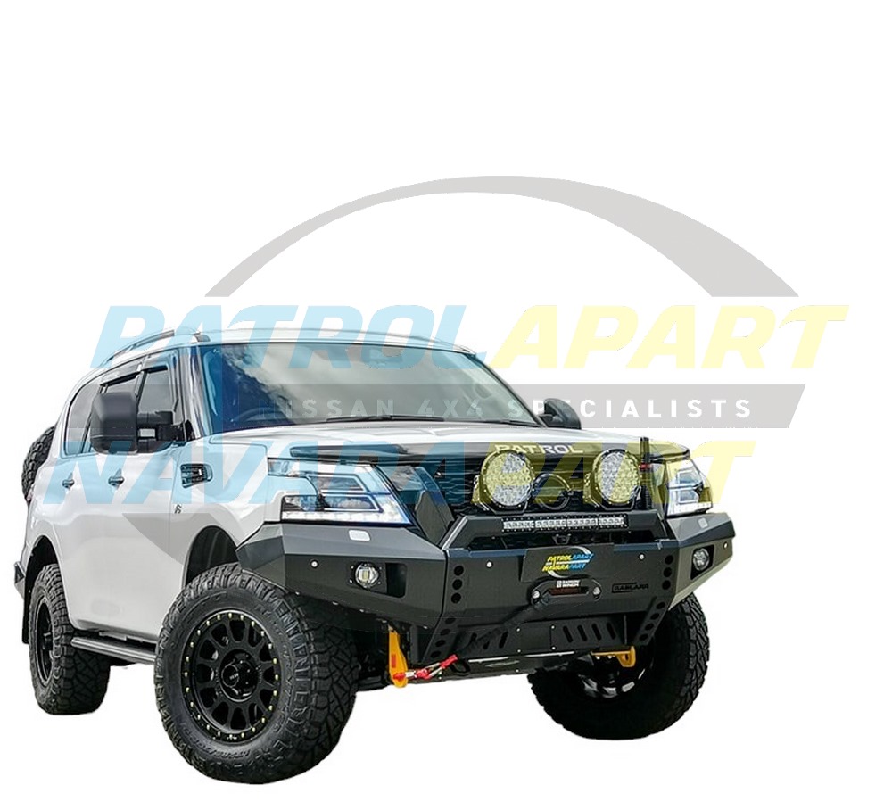 Genuine Nissan Raslarr Bullbar with Recovery Points - Nissan Patrol Y62 S5