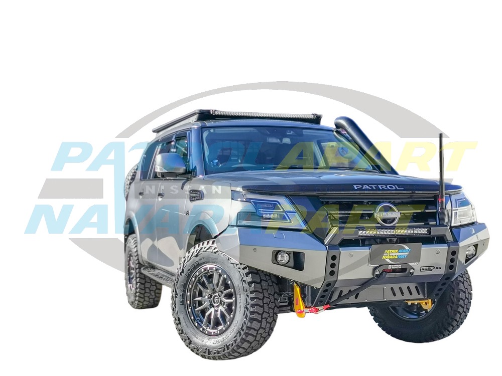 Raslarr Bullbar with Recovery Points - Nissan Patrol Y62 S5