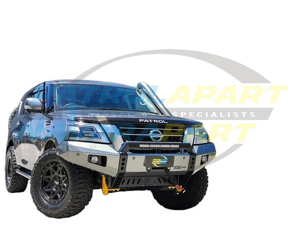 Raslarr Bullbar with Recovery Points - Nissan Patrol Y62 S5