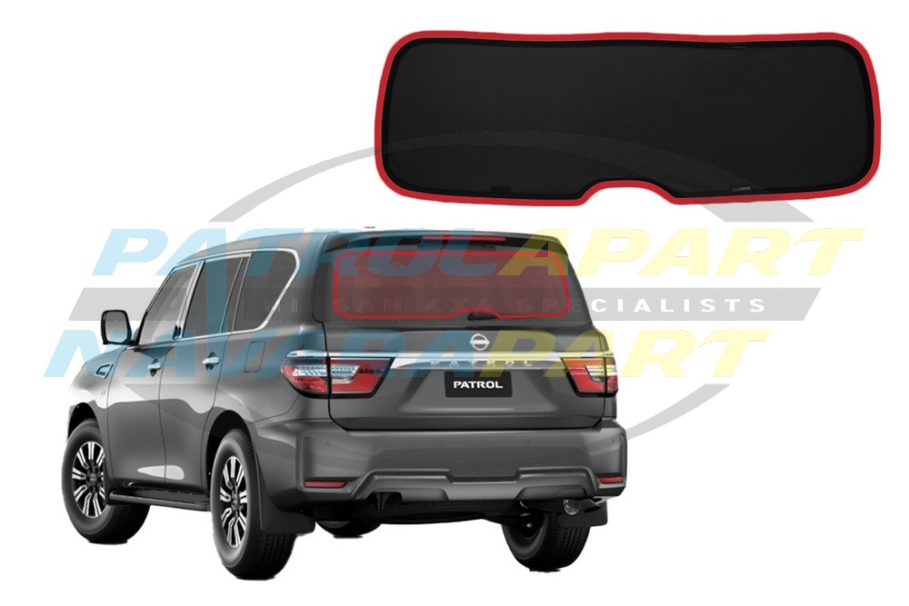 Tailgate Rear Window SNAP SHADES - Nissan Patrol Y62