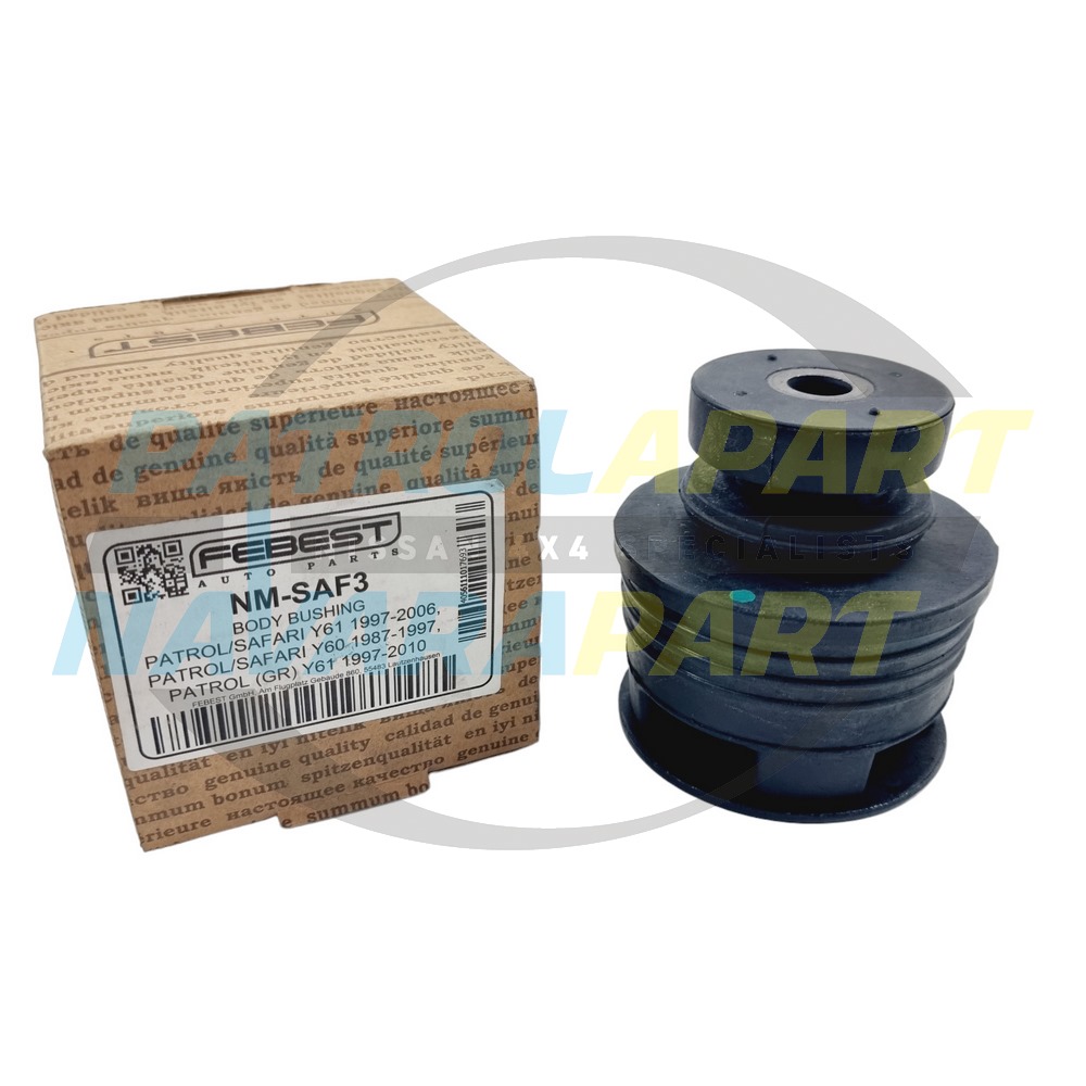 Body Mount Rows 3, 4 & 5 - Nissan Patrol Y60 GQ & Y61 GU