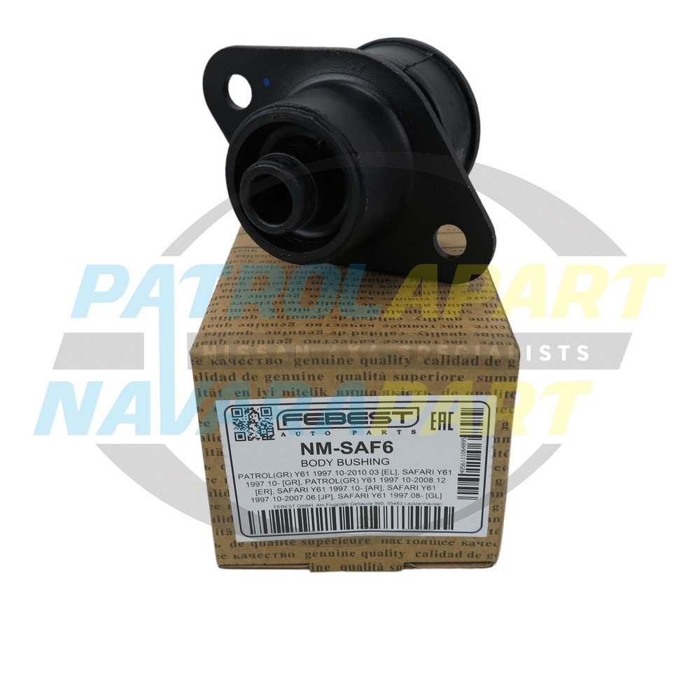 Febest Row 5 Body Mount - Nissan Patrol Y61 GU
