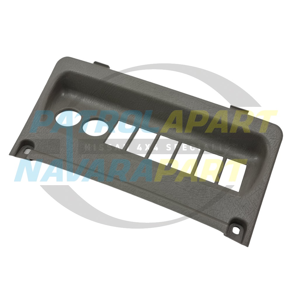 Kenay Kustoms Dash Lower Switch Panel - Nissan Patrol Y61 GU