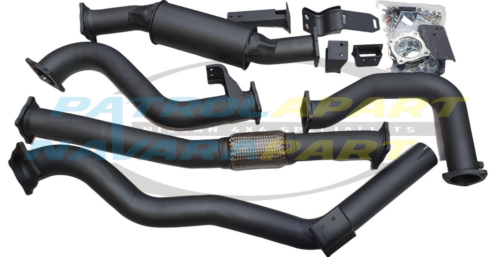Redback Extreme Duty Exhaust - Nissan Patrol Y61 GU 05/98-09/07