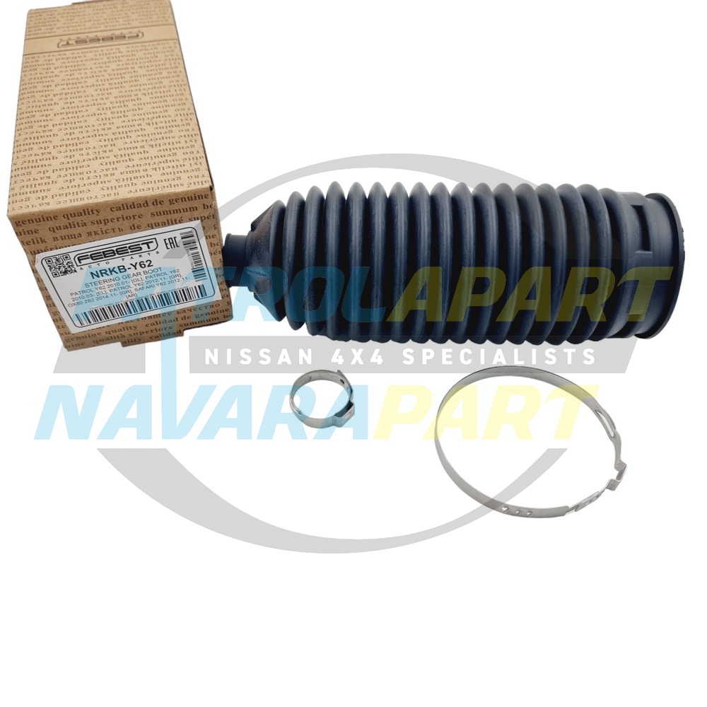 Steering Rack End Boot Left or Right VK56 - Nissan Patrol Y62
