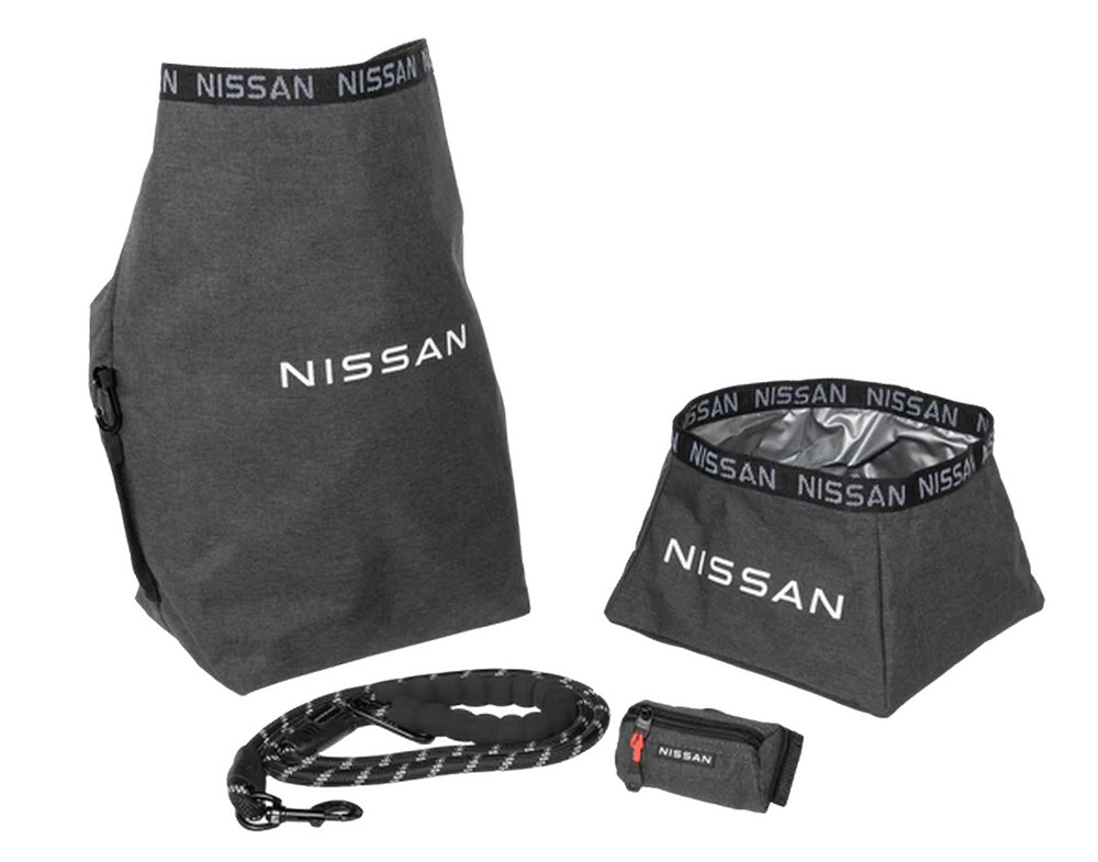 Genuine Nissan 4 Piece Dog Travel Set