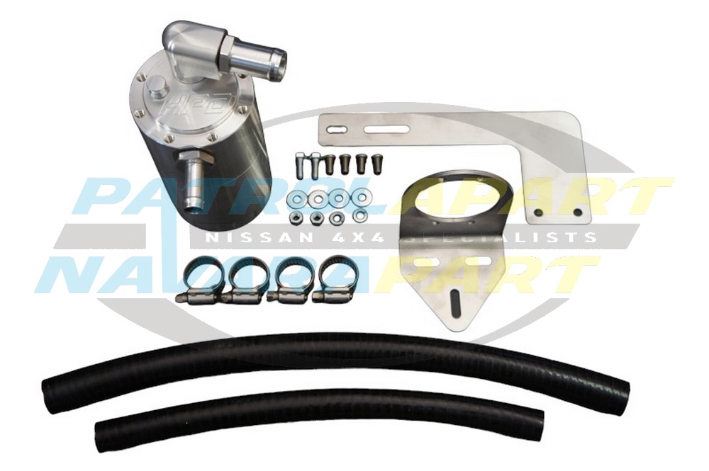 Billet Oil Catch Can TD42 - Nissan Patrol Y61 GU