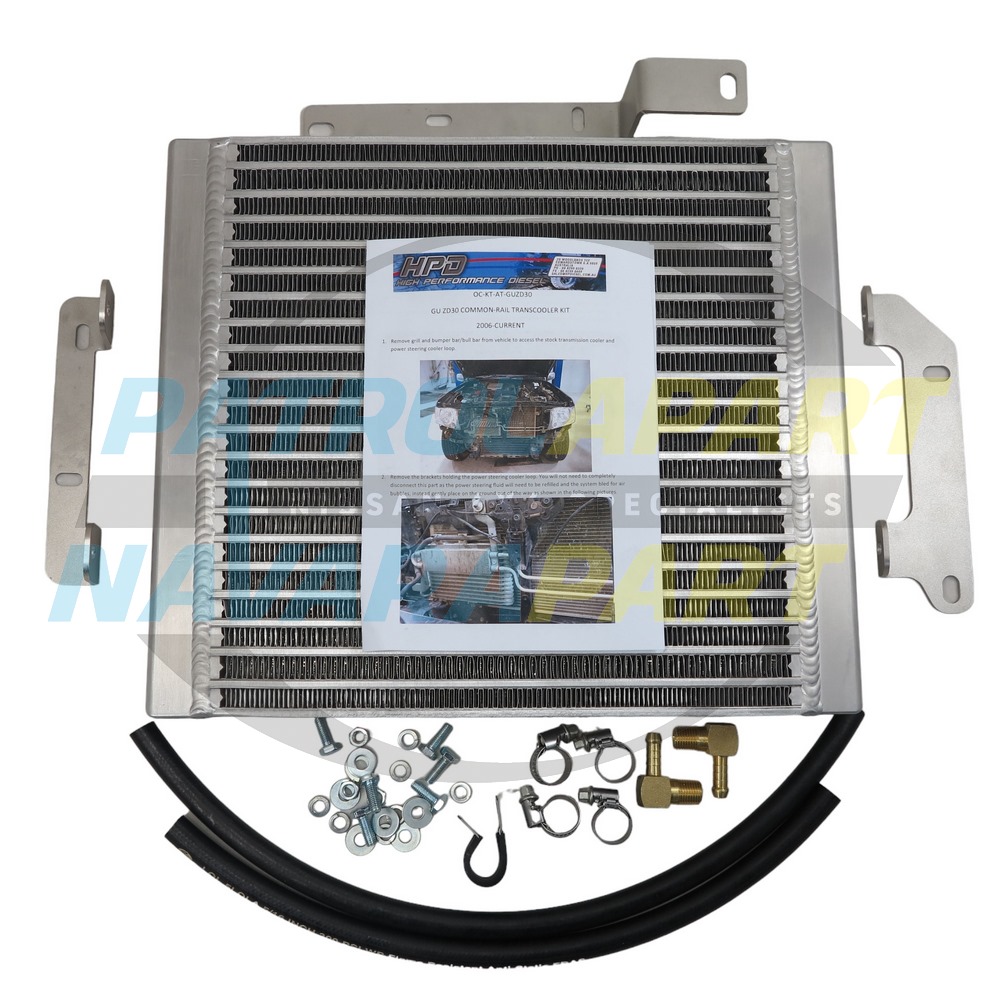 HPD Auto Transmission Cooler Upgrade ZD30 - Nissan Patrol Y61 GU