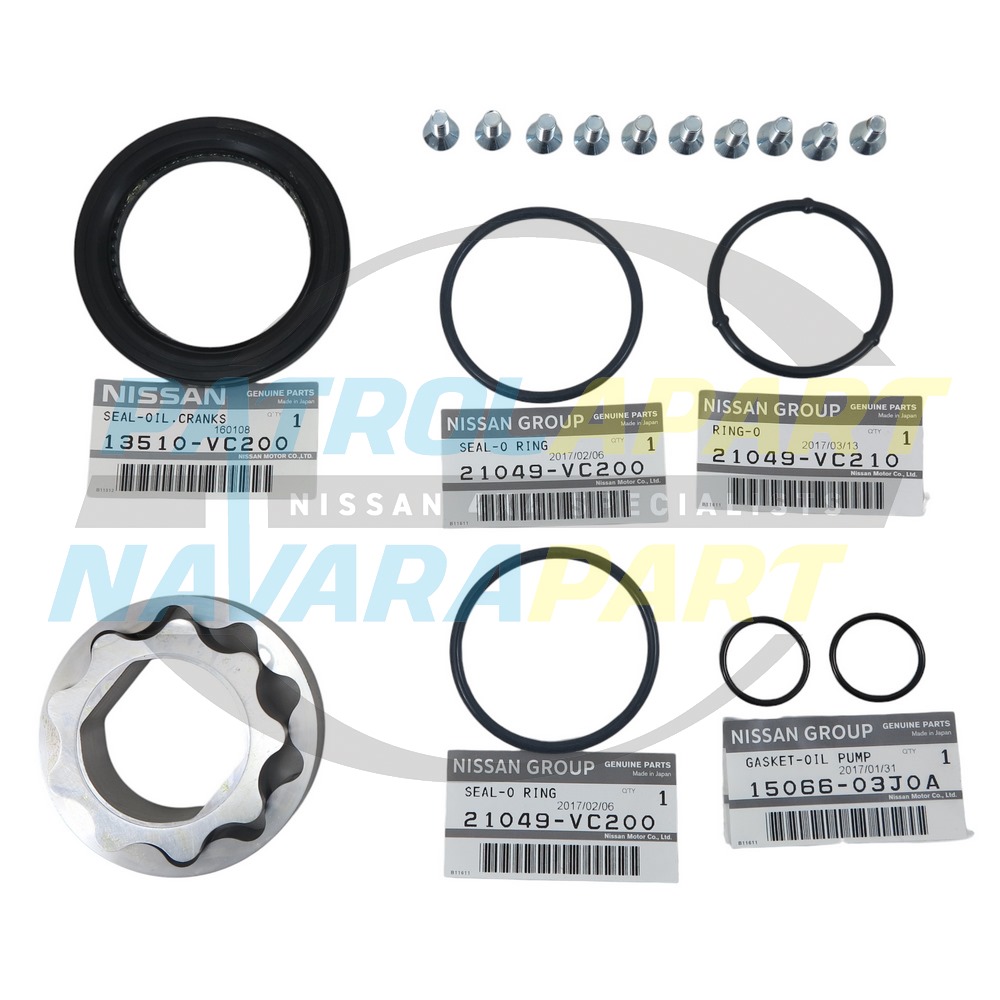 Billet Oil Pump Gears Timing Cover Kit TB48 - Nissan Patrol Y61 GU