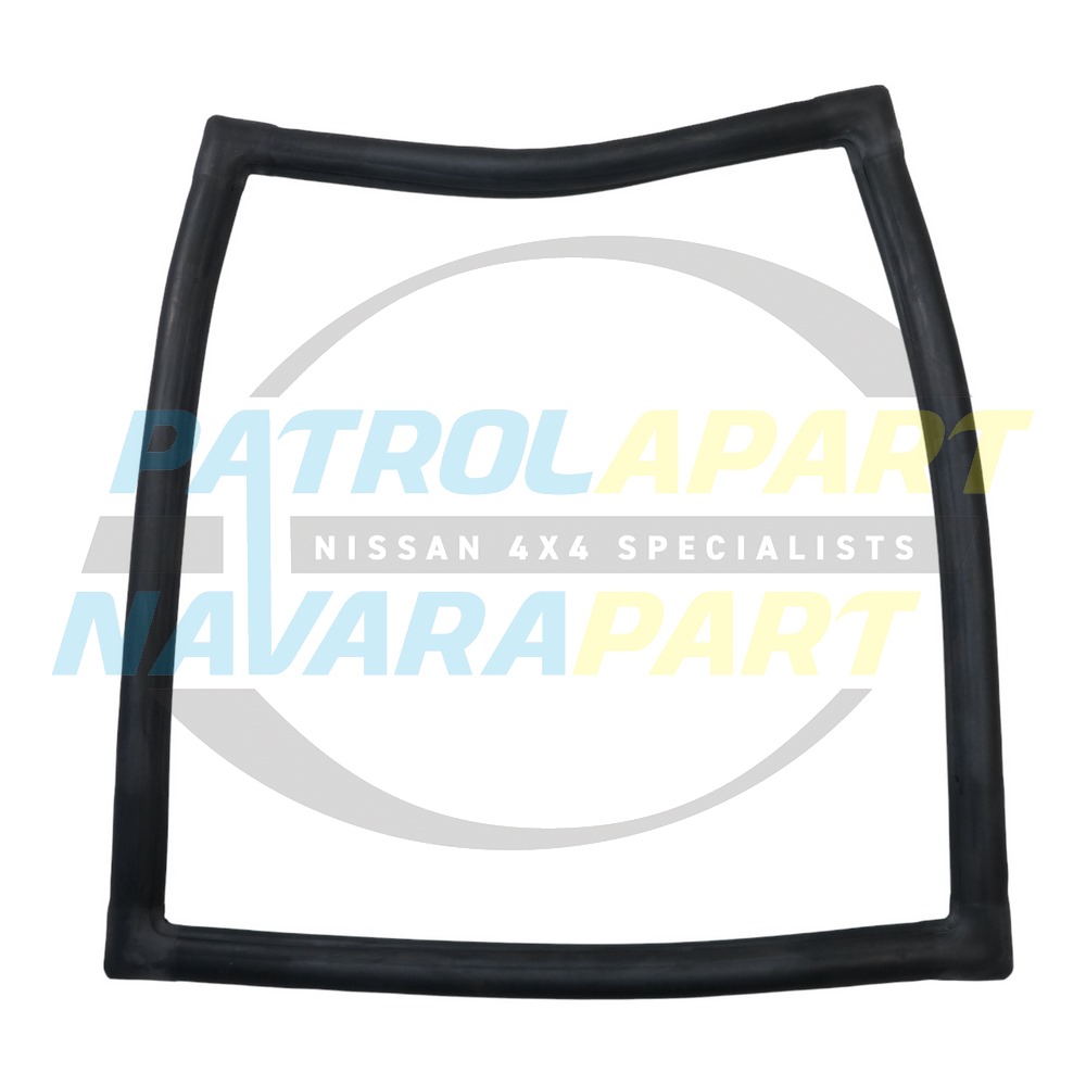 Small Barn Door Rear Window Rubber Seal LHS - Nissan Patrol Y60 GQ