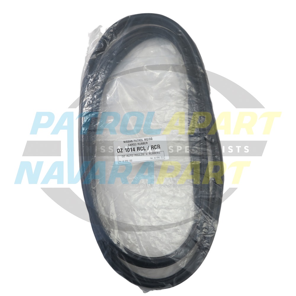 Cargo Window Solid Fixed Rubber Left OR Right Side - Nissan Patrol Y60 GQ