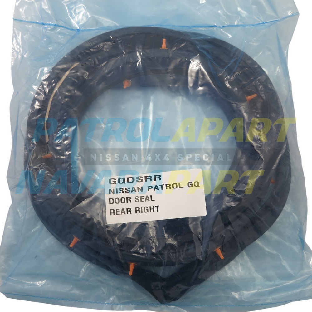 Door Seal Right Hand Rear RHR - Nissan Patrol Y60 GQ