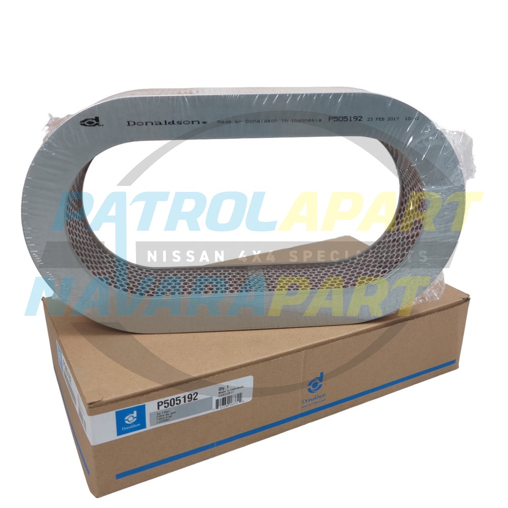 Donaldson Oval Air Filter TB42 TD42 - Nissan Patrol Y60 GQ & Y61 GU