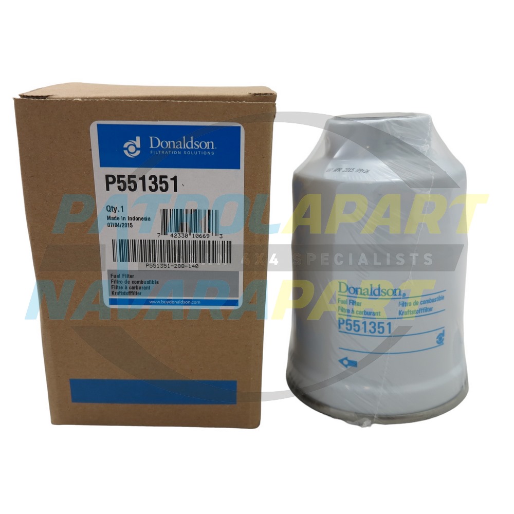 Donaldson Fuel Filter RD28, TD42, ZD30 - Nissan Patrol Y60 GQ & Y61 GU