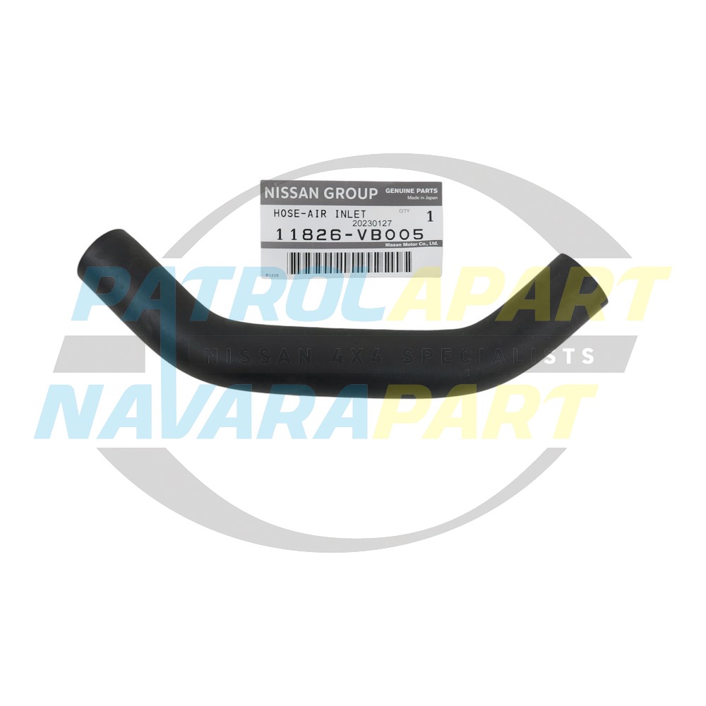 Genuine Nissan Front Breather Hose to Intake Pipe - Nissan Patrol Y60 GQ