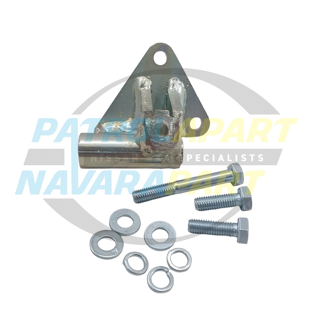Patrolapart Late Lower Power Steer Pump Bracket TD42 - Nissan Patrol Y60 GQ & Y61 GU