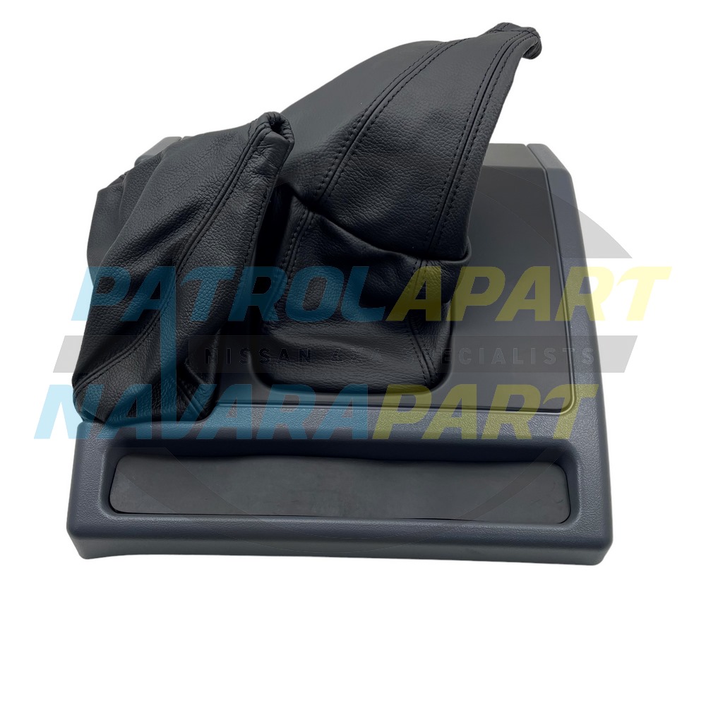 Patrolapart Manual Gear Shifter Surround with Leather Gaiters - Nissan Patrol Y60 GQ