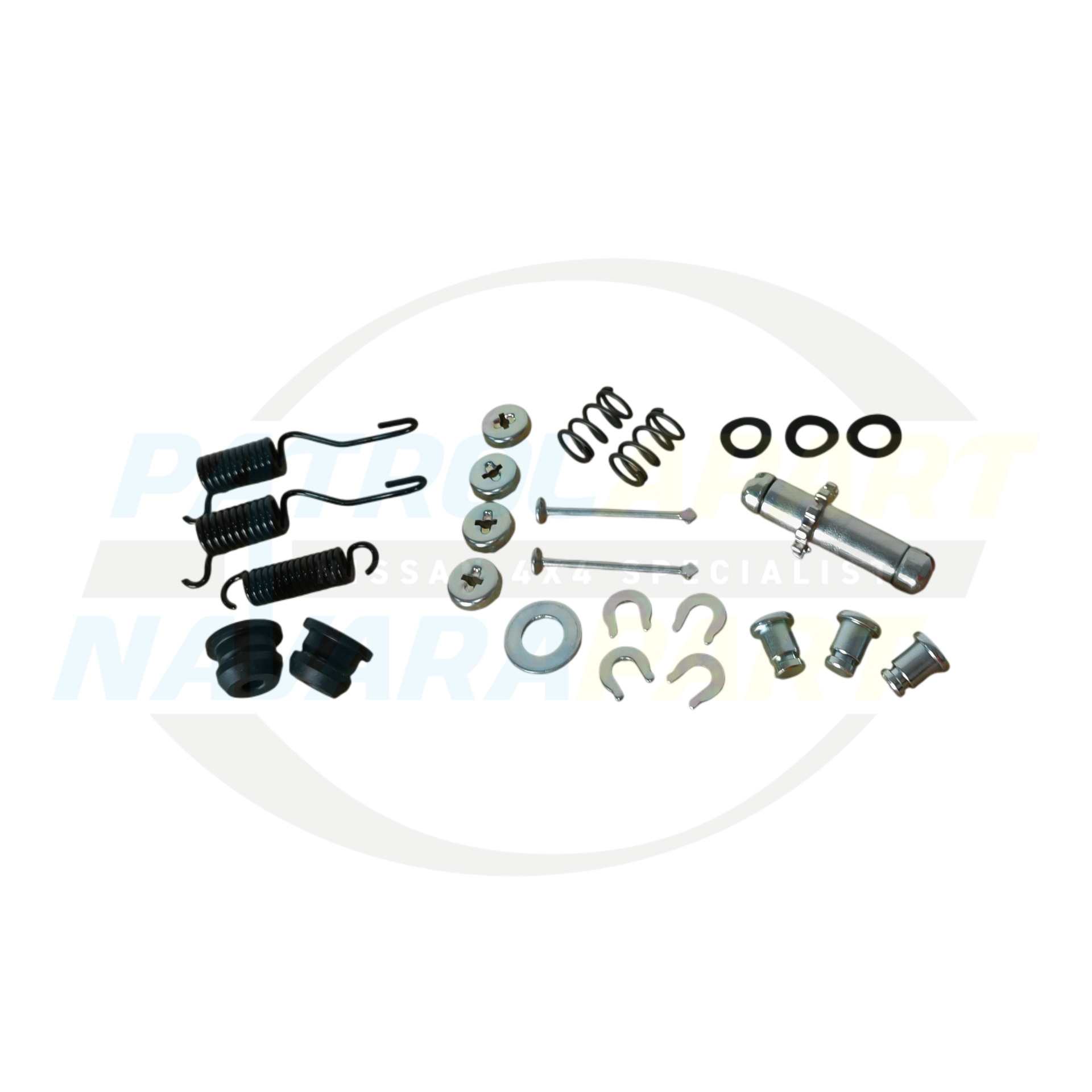 Patrolapart Hand Brake Hardware Kit - Nissan Patrol Y60 GQ & Y61 GU