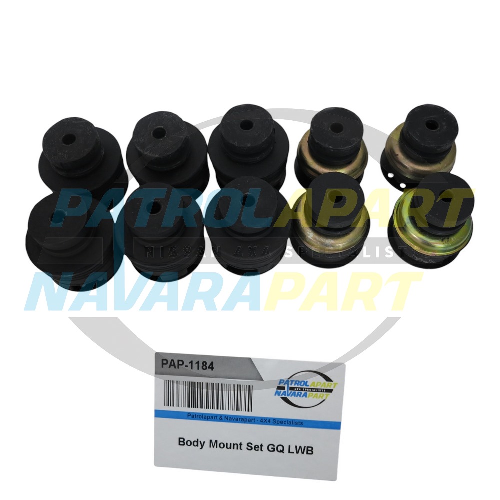 Patrolapart Body Mount Set - Nissan Patrol Y60 GQ