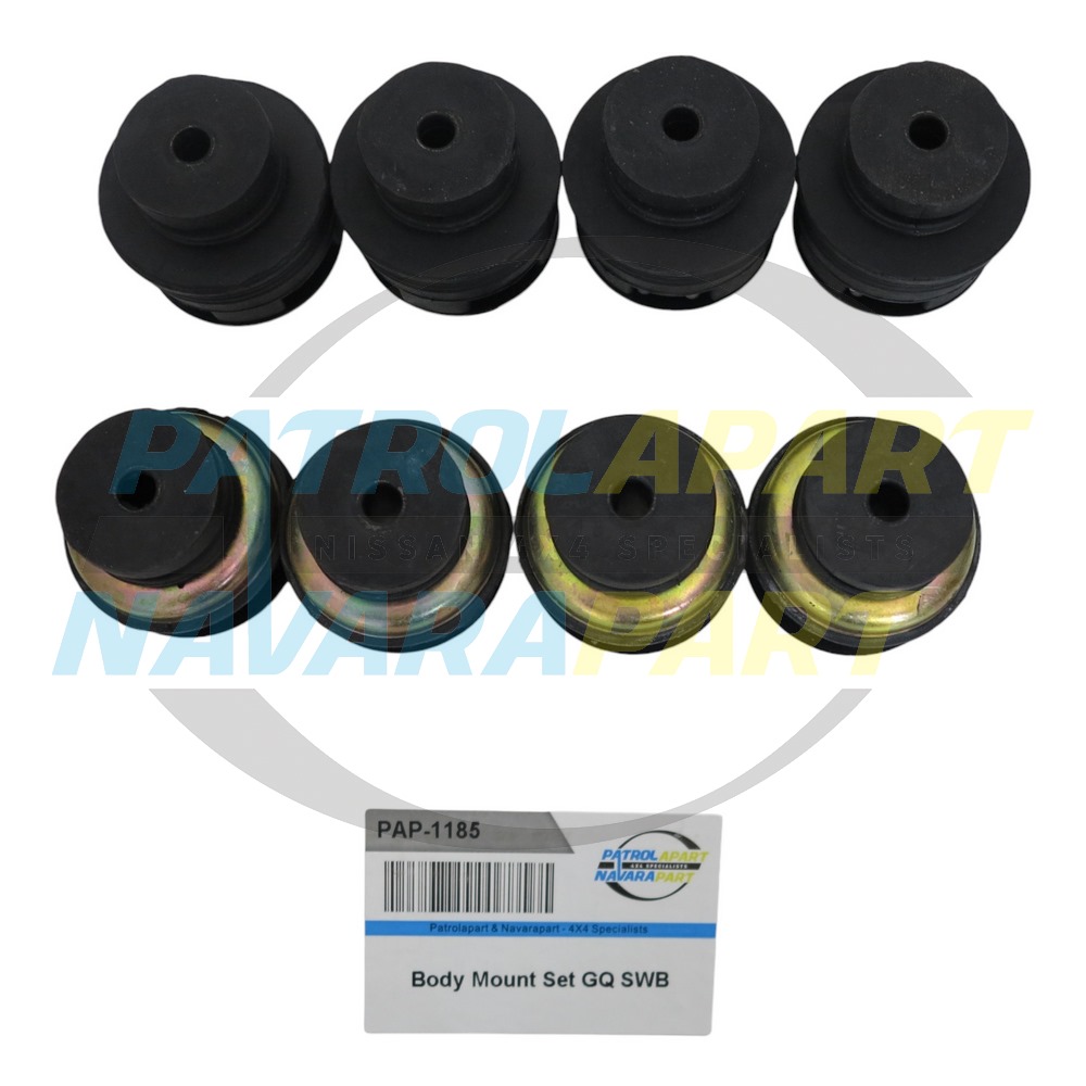 Patrolapart Body Mount Set - Nissan Patrol Y60 GQ