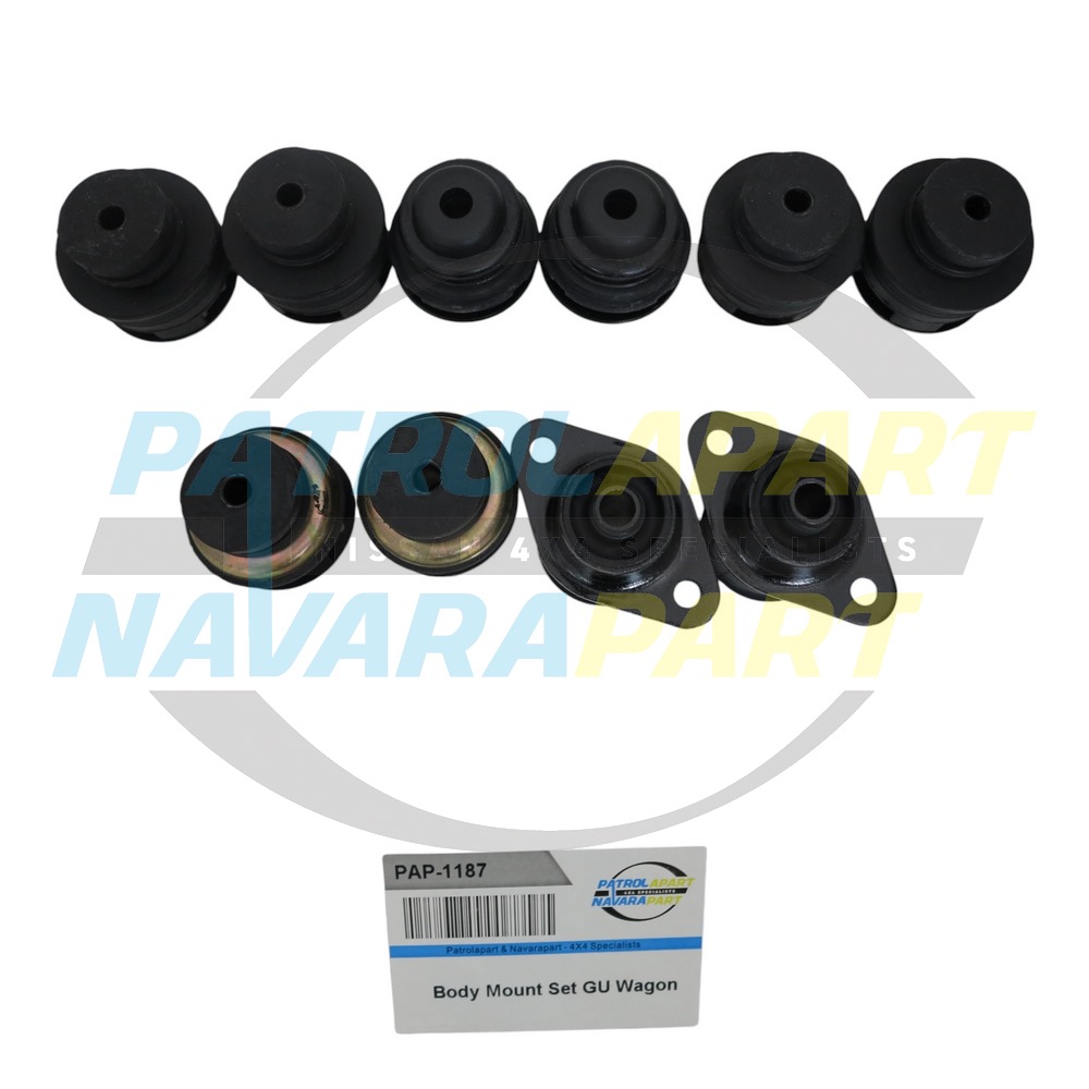 Patrolapart Body Mount Set - Nissan Patrol Y61 GU