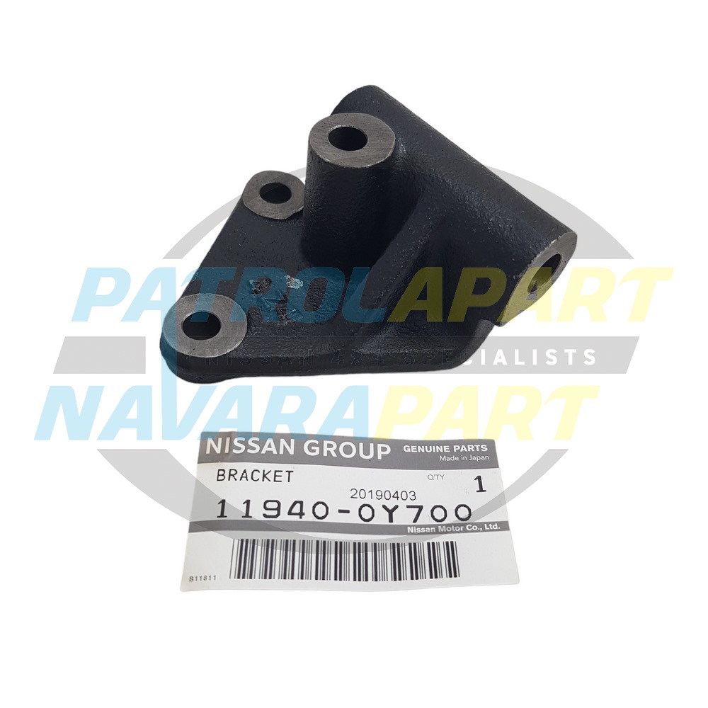 Genuine Nissan Late Lower Power Steer Pump Bracket TD42 - Nissan Patrol Y60 GQ & Y61 GU