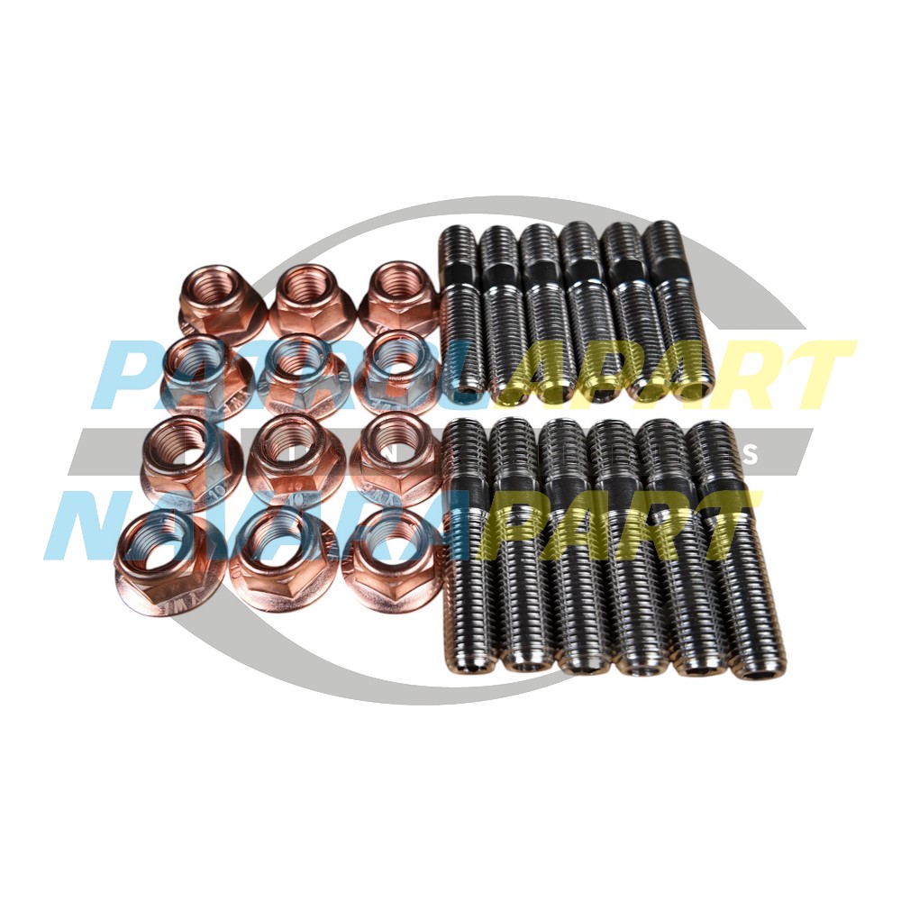 Patrolapart Inconel Exhaust Manifold Stud TD42 - Nissan Patrol Y60 GQ, Y61 GU & Navara D22