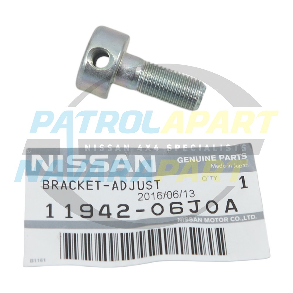Genuine Nissan Power Steering Adjuster Spindle Bolt TD42 - Nissan Patrol Y60 GQ & Y61 GU