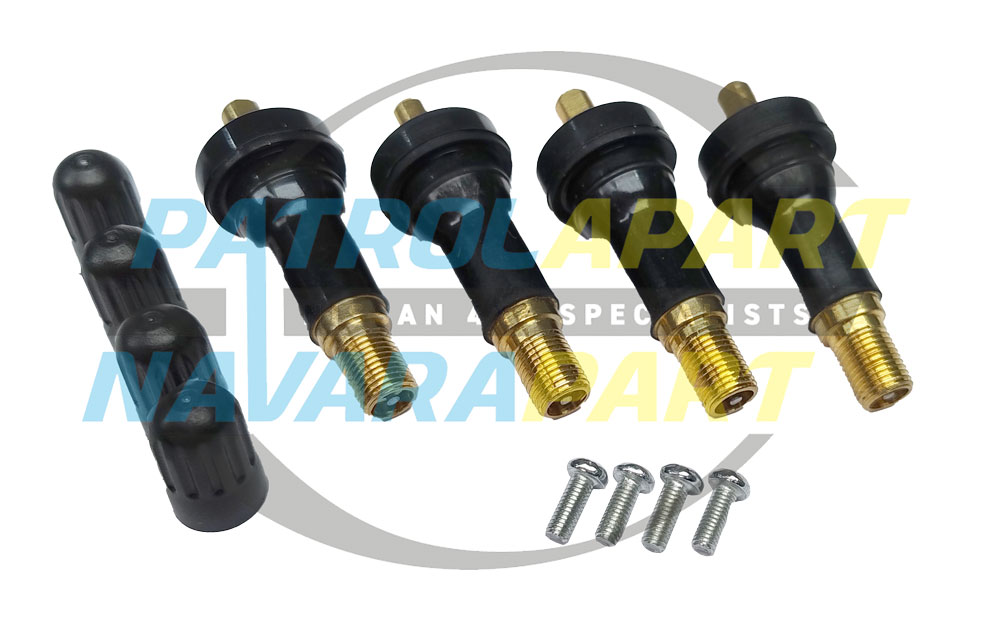 Patrolapart TPMS Valve Stem Set - Nissan Patrol Y62 S5 10/23+