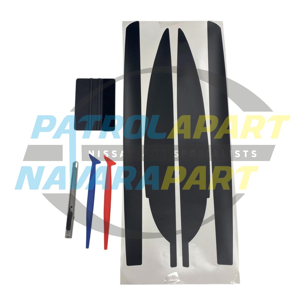 Patrolapart Anti-Glare Interior Console Chrome Delete - Nissan Patrol Y62