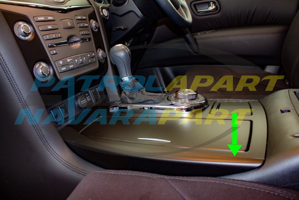 Patrolapart Anti-Glare Interior Console Chrome Delete - Nissan Patrol Y62