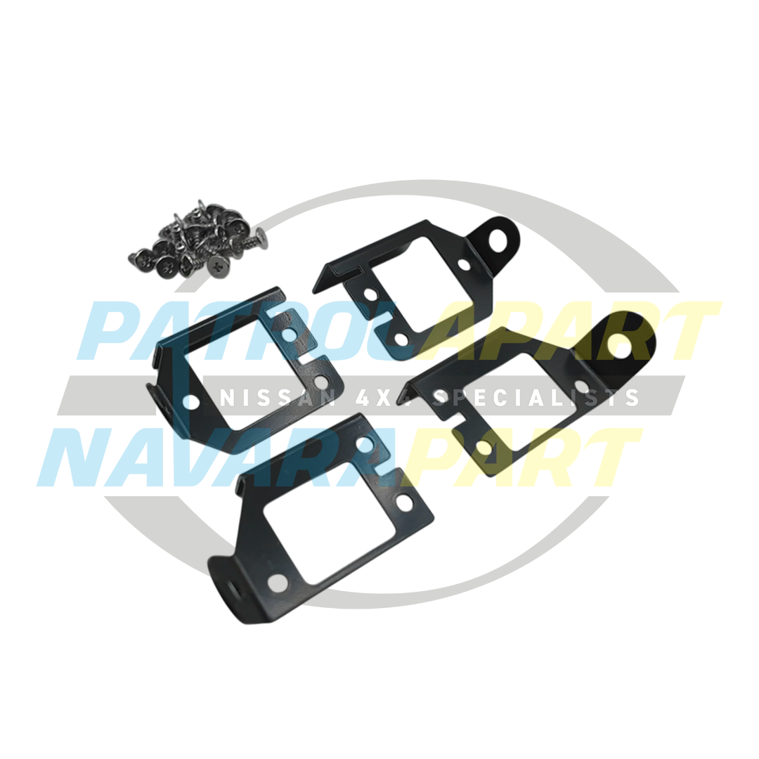 Patrolapart Internal Door Trim Support Brackets - Nissan Patrol Y60 GQ