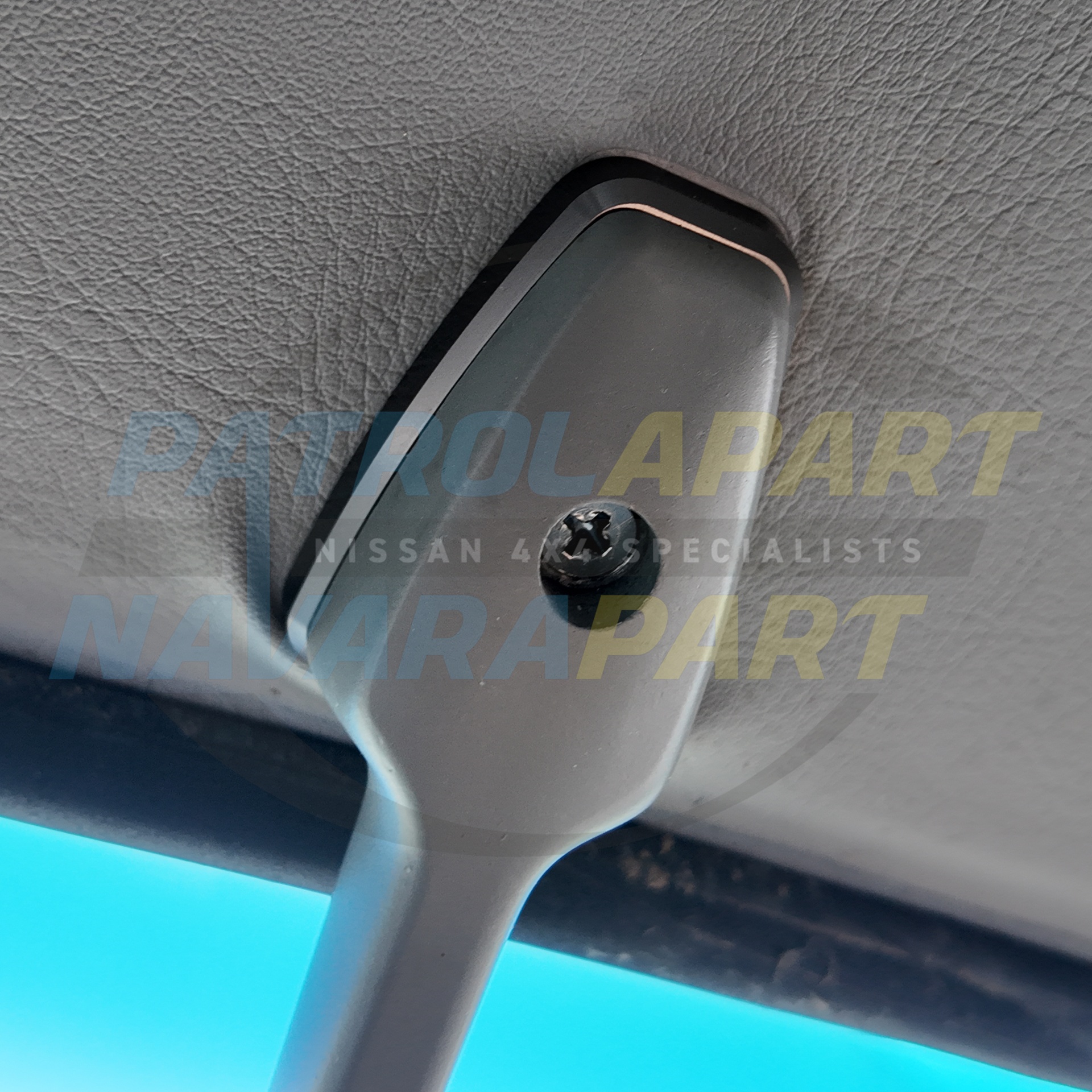 Patrolapart Billet Interior Mirror Base - Nissan Patrol Y60 GQ