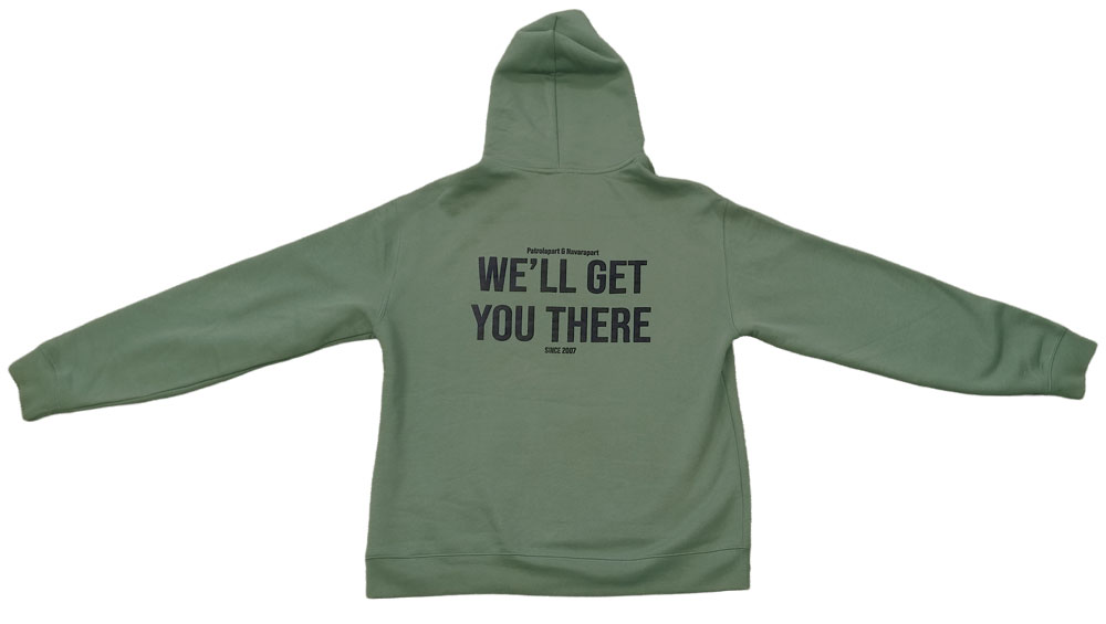 Patrolapart Hoodie Cypress - M