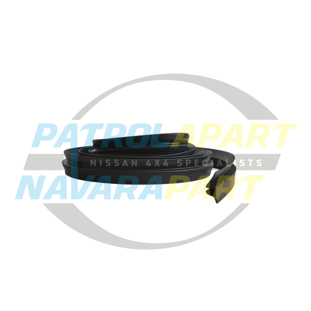 Patrolapart All New Design Flare Seal Rubber Mould Black 1.8M Length - Nissan Patrol Y60 GQ, Y61 GU & Navara D22