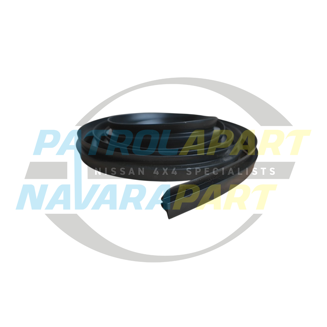 Patrolapart All New Design Flare Seal Rubber Mould Black 1.8M Length - Nissan Patrol Y60 GQ, Y61 GU & Navara D22