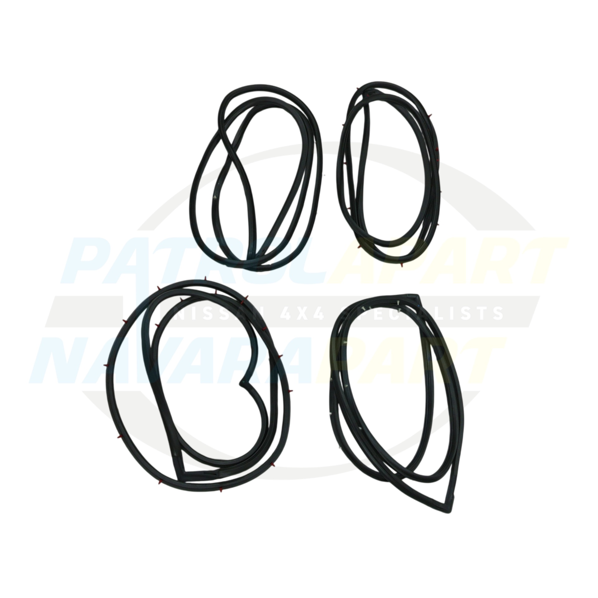 Patrolapart Door Seal Kit Non-Genuine (Loose) - Nissan Patrol Y60 GQ